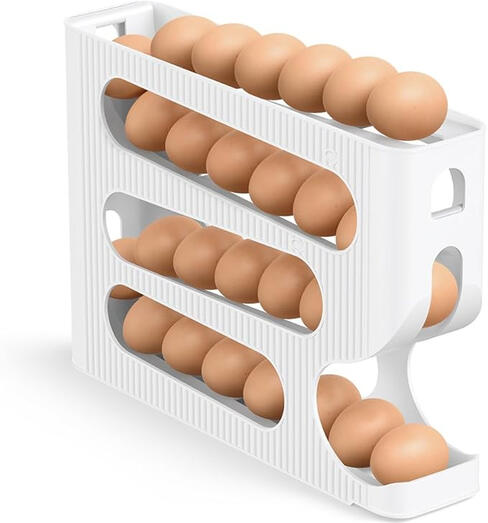 sotfamily rolling egg holder refrigerator organizer sotfamily rolling egg holder refrigerator organizer